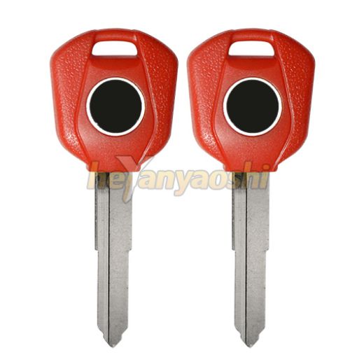 Picture of Honda Motorcycle Key Shell Red Color
