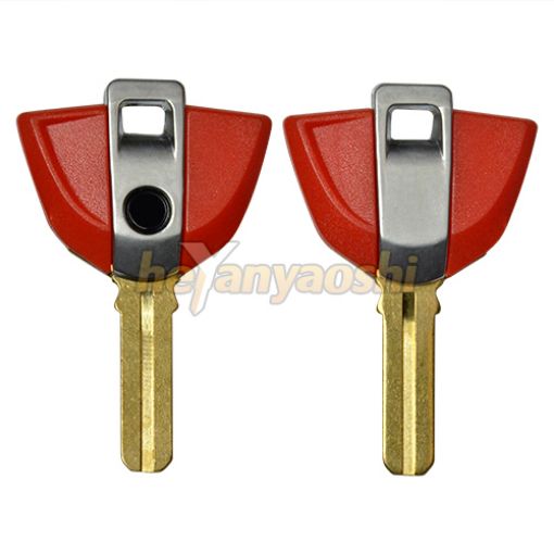 Picture of Bmw Motorcycle Key Shell Red Color