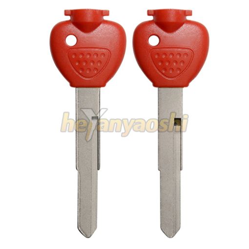 Picture of Yamaha Motorcycle Key Shell Red Color