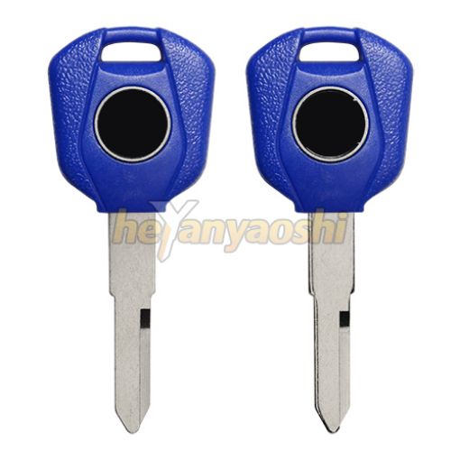Picture of Honda Motorcycle Key Shell                         Blue Color      