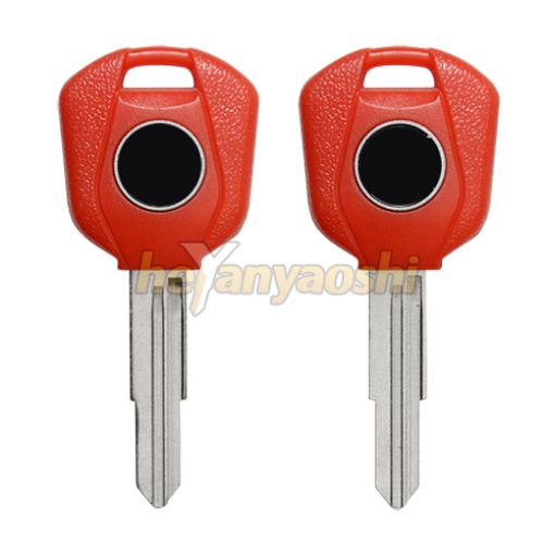 Picture of Honda Motorcycle Key Shell                         Red Color   