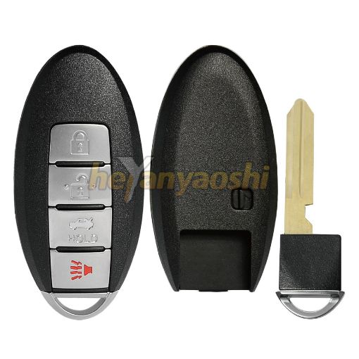 Picture of Replacement 4 Buttons Smart Remote Shell for Nissan W / NI06P KR55WK48903