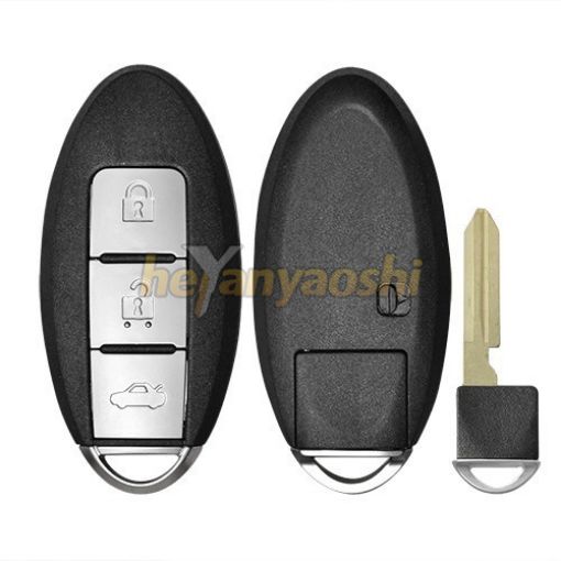 Picture of Replacement 3 Buttons Smart Remote Shell for Nissan W/ NI06P 