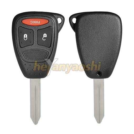 Picture of Replacement 3 Buttons Remote Head Key Shell for Dodge KOBDT04A 