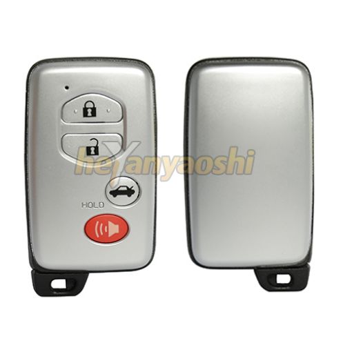 Picture of Replacement 4 Buttons Smart Remote Shell for Toyota HYQ14AAB