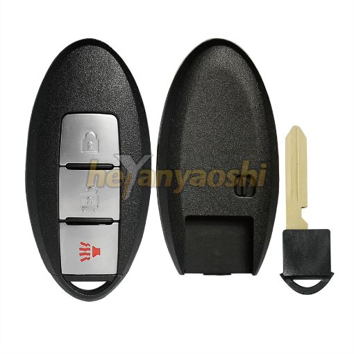 Picture of Replacement 3 Buttons Smart Remote Shell for Nissan W/ NI06P CWTWBU729   