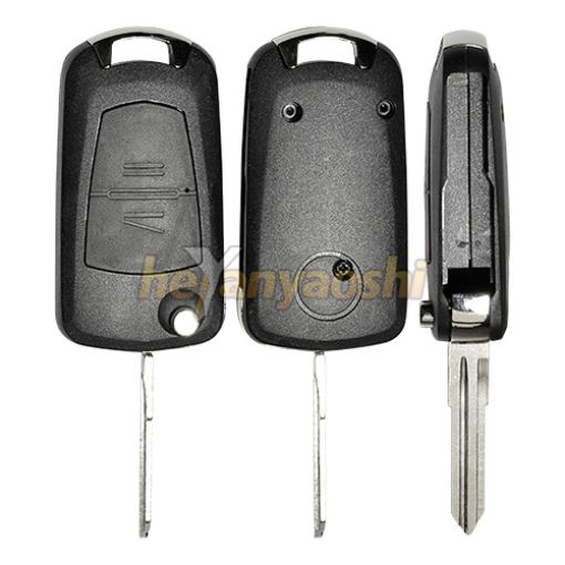 Picture of Replacement 2 Buttons Flip Remote Shell  for Opel 