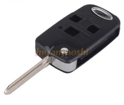 Picture of Replacement 3 Buttons Flip Remote Shell for Toyota