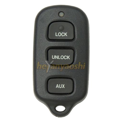 Picture of  Replacement 3+1 Buttons Keyless Entry Remote Shell for Toyota W/ Square Battery Space