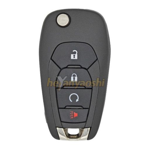 Picture of  Replacement 4 Buttons Flip Remote Shell for GM/Chevrolet LXP-T004