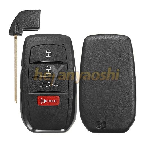Picture of Aftermarket 4B Smart Key for Toyota FCC#HYQ14FBX-8990H-0E330