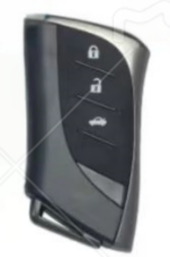 Picture of Replacement 3 Buttons Smart Remote Shell for Lexus