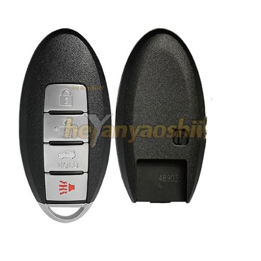 Picture of Aftermarket 4 Buttons Smart Remote Key for Nissan GTR KR55WK48903 / KR55WK49622
