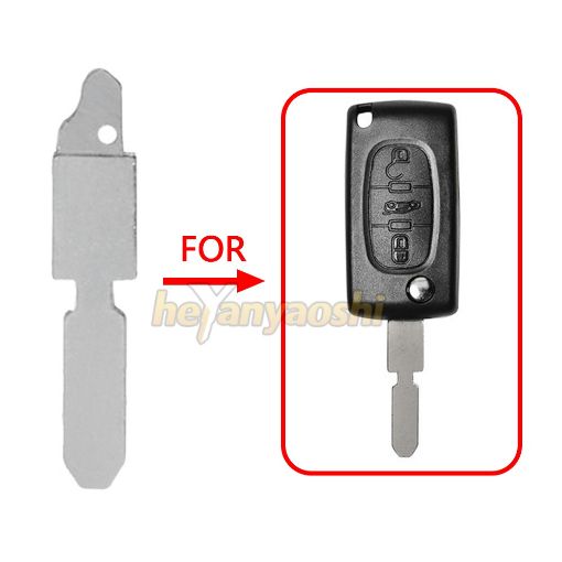 Picture of Flip Remote Blade NE78 For Peugeot