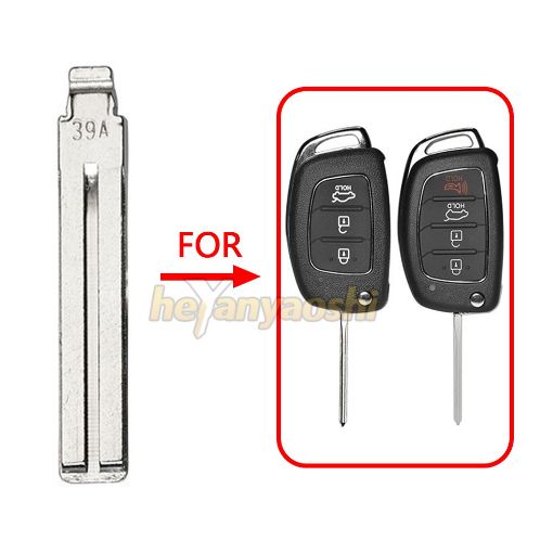 Picture of Flip Remote Blade TOY48 for Kia "39a" On Blade