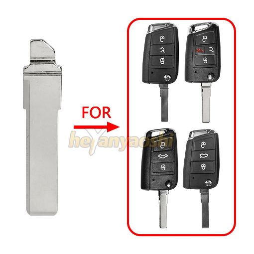 Picture of Flip Remote Blade HU103T for Audi