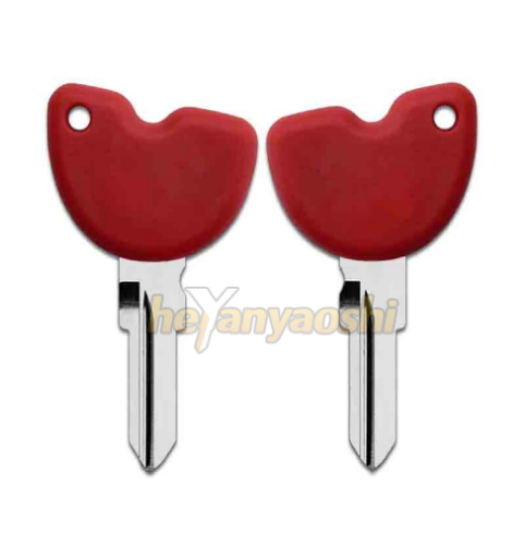 Picture of Piaggio Motorcycle Key Shell Red Color