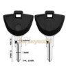 Picture of Bmw Motorcycle Key Shell Black Color