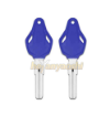 Picture of MV Agusta Motorcycle Key Shell Blue Color