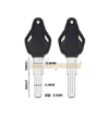 Picture of MV Agusta Motorcycle Key Shell Black Color