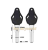 Picture of MV Agusta Motorcycle Key Shell Black Color