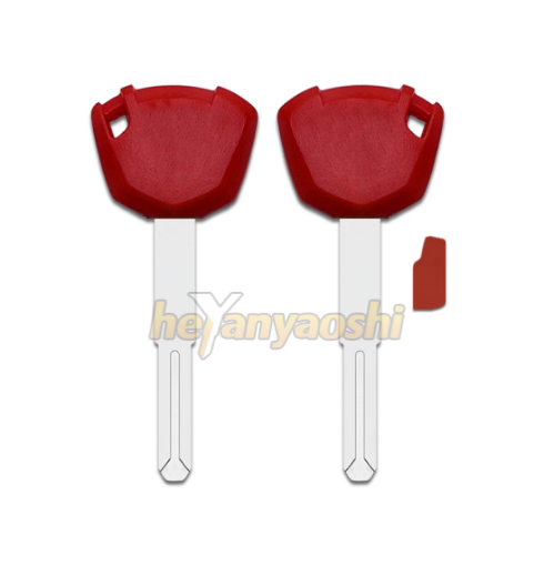 Picture of Kawasaki Motorcycle Key Shell Red Color