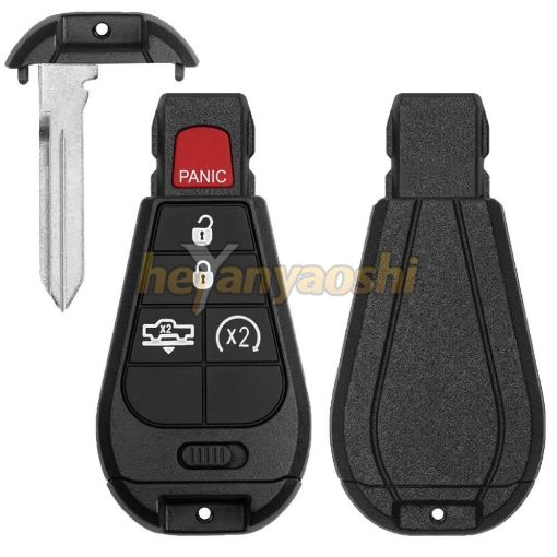 Picture of Aftermarket 6 Buttons Non-smart Remote Key for Chrysler GQ4-53T