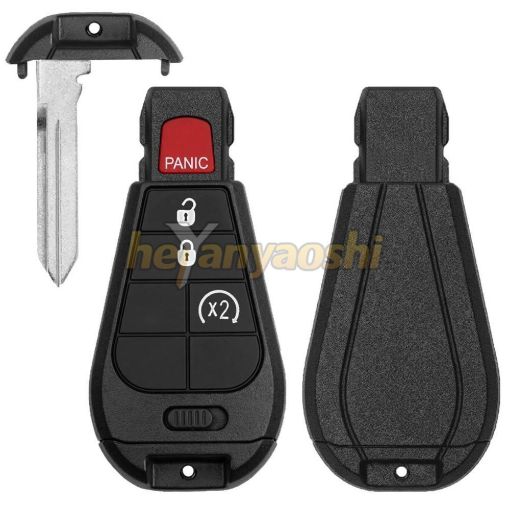 Picture of Aftermarket 4 Buttons Non-smart Remote Key for Chrysler GQ4-53T