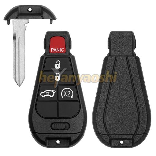 Picture of Aftermarket 5 Buttons Non-smart Remote Key for Chrysler IYZ-C01C / M3N5WY783X