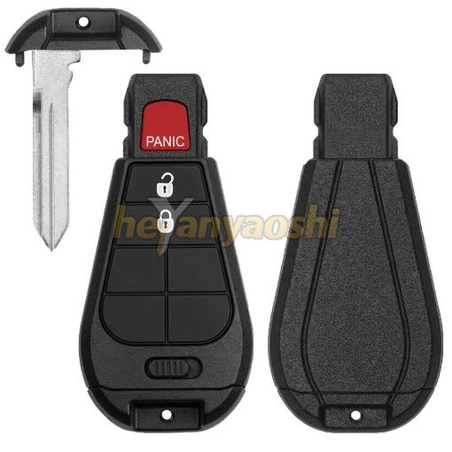 Picture of Aftermarket 3 Buttons Non-smart Remote Key for Chrysler GQ4-53T